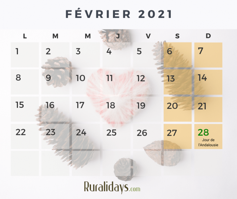 Jours F Ri S En Espagne Et En Andalousie Calendrier Ruralidays